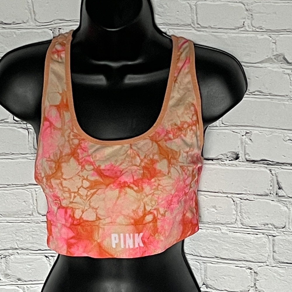 PINK Victoria's Secret Tie-Dye Sports Bra